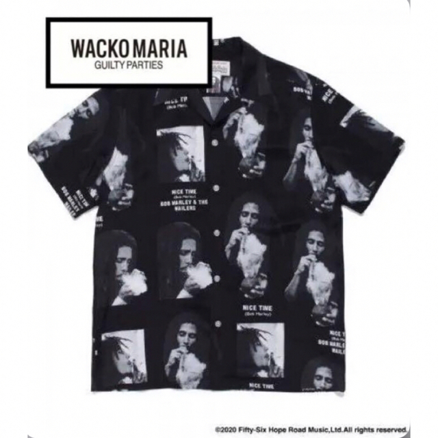 開襟シャツシャツ WACKO MARIAワコマリアボブマーリー