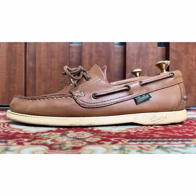 Paraboot パラブーツ　バース　8 キャメル　デッキシューズ