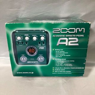 新同 アコースティックマルチエフェクター ズーム A2 ZOOMエフェクトペダル