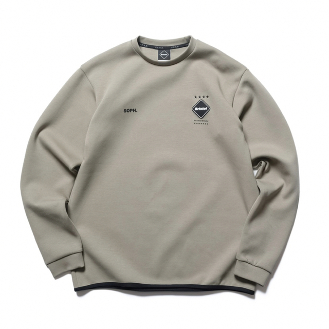 FCRB【未使用】FCRB／22SS／CREWNECK TOP／S／BEIGE