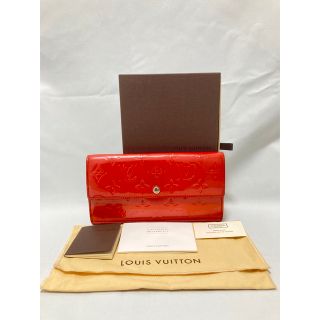 3年保証 即日出荷 ルイヴィトン ヴェルニ ポルトフォイユ サラ M93634