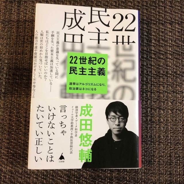 ２２世紀の民主主義 エンタメ/ホビーの本(その他)の商品写真