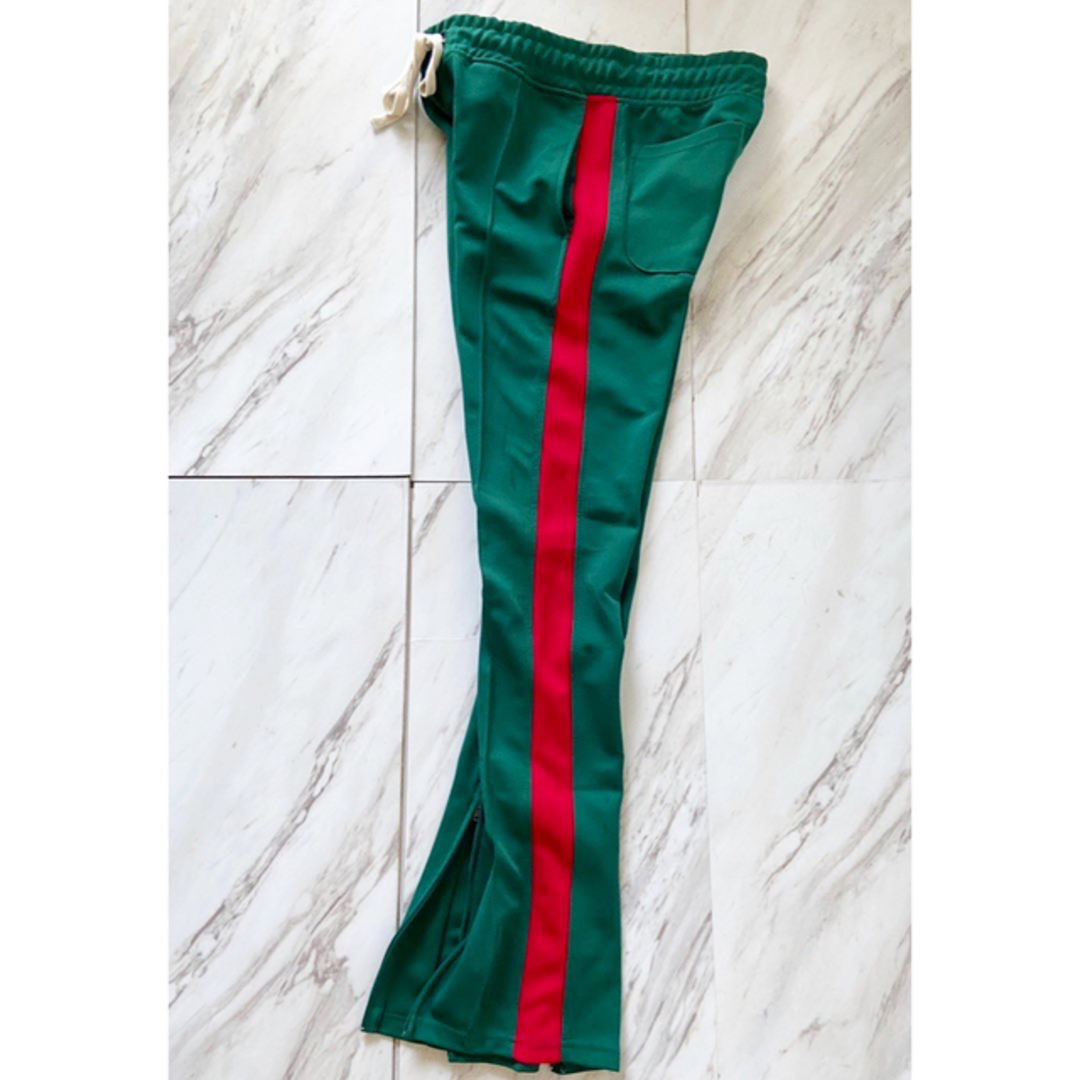 adidas - 00s gucciカラー グリーン×レッド サイドライントラック