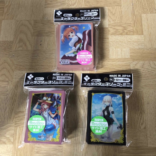 新品未開封 キャラクタースリーブミニ3個セット ライダー 新品未開封 キャラクタースリーブミニ3個セット ライダー