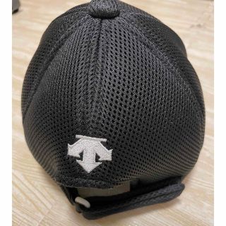 デサント(DESCENTE)のお値引中！新品未使用DESCENTE GOLF CAP デサントキャップブラック(ウエア)