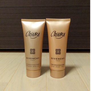 ジバンシィ(GIVENCHY)のGIVENCHYオルガンザ バスジェル/ボディヴェイル各75ml(ボディローション/ミルク)