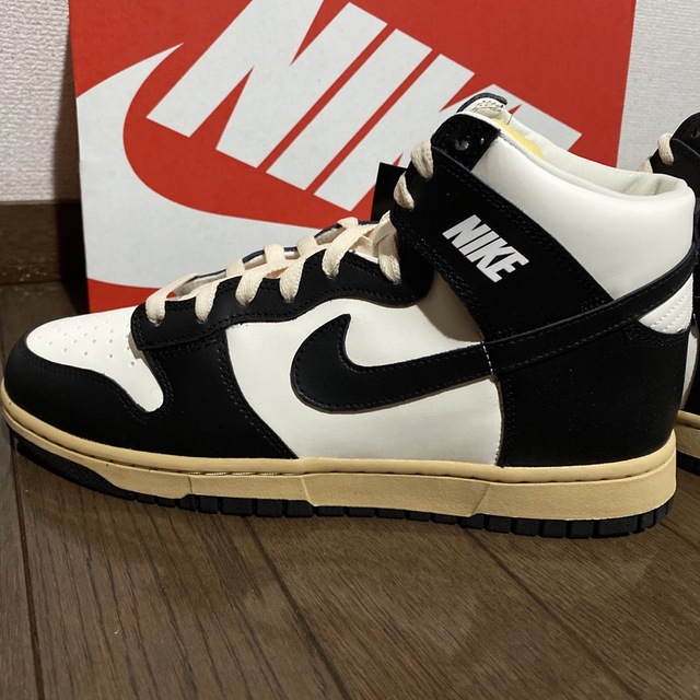 【27cm】ナイキNIKEダンクDUNKハイHIパンダ白黒