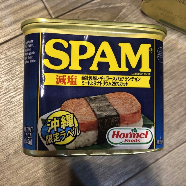 スパム 減塩 340g セット 沖縄  限定 ミート ポーク缶 SPAM