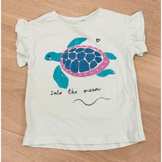 ザラキッズ(ZARA KIDS)のザラ ベビー カメ 亀 Tシャツ(Ｔシャツ)