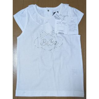 ベベ(BeBe)のBeBe ルクロッティ ラインストーン Tシャツ 110cm(Tシャツ/カットソー)