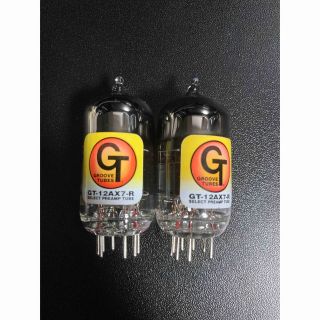 新品 12AX7R プリ管 ロシア製 真空管 Groove Tubes ２個(ギターアンプ)