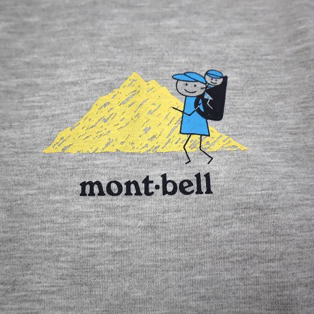 mont bell(モンベル)のモンベル Montbell いりたまごセバスチャン Tシャツ M グレー メンズのトップス(Tシャツ/カットソー(半袖/袖なし))の商品写真