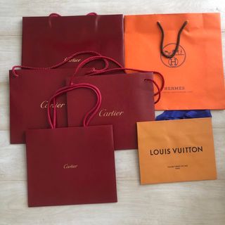 カルティエ(Cartier)の最終価格Cartier♡カルティエ　ショップ袋×4セット(ショップ袋)