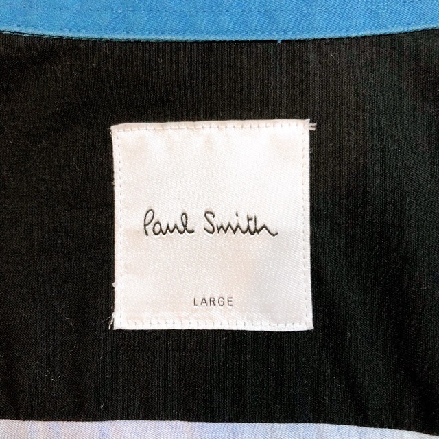 Paul Smith(ポールスミス)のポールスミス 長袖シャツ 総柄 ブルー系 メンズのトップス(シャツ)の商品写真