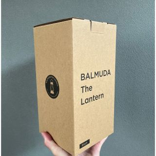 バルミューダ(BALMUDA)のバルミューダ  ザ　ランタン　ブラック　新品同様品(ライト/ランタン)