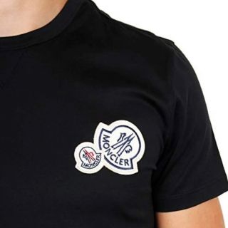 モンクレール(MONCLER)の★定価47,300円★ MONCLER ワッペン Tシャツ Ｌ　モンクレール(Tシャツ/カットソー(半袖/袖なし))