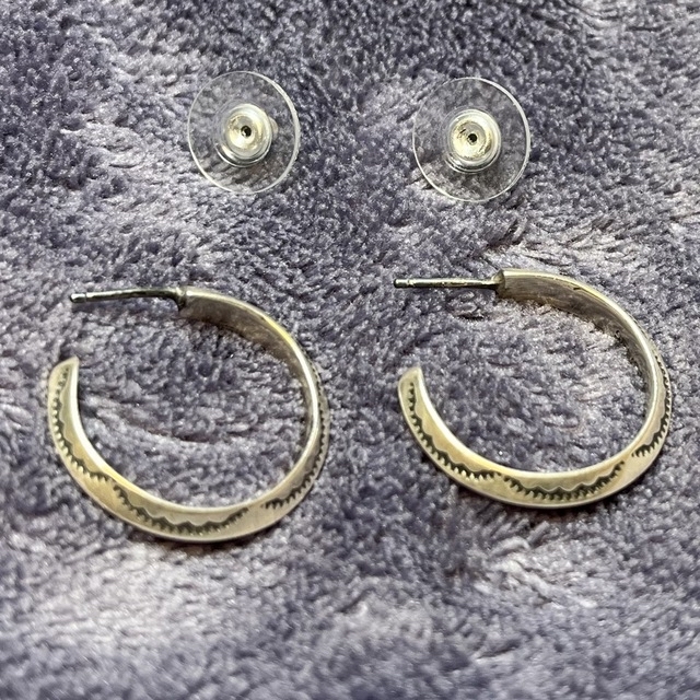 Plage(プラージュ)のHARPO ハルポ　アルポ　LITTLE BEVELD HOOP ピアス(両耳) レディースのアクセサリー(ピアス)の商品写真