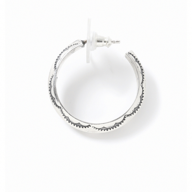 Plage(プラージュ)のHARPO ハルポ　アルポ　LITTLE BEVELD HOOP ピアス(両耳) レディースのアクセサリー(ピアス)の商品写真