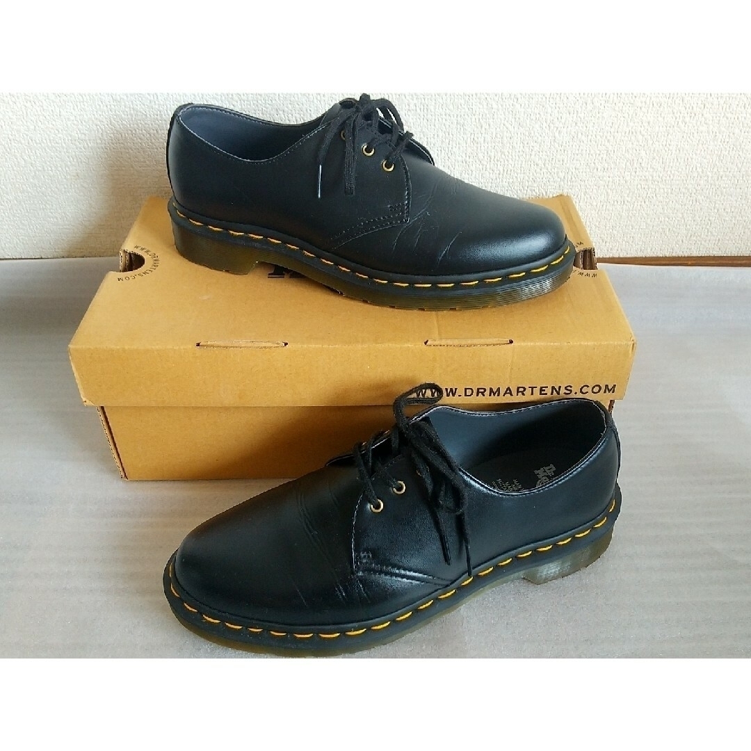 【美品★Dr.Martens ヴィーガン 】 3ホール ショップ袋付き