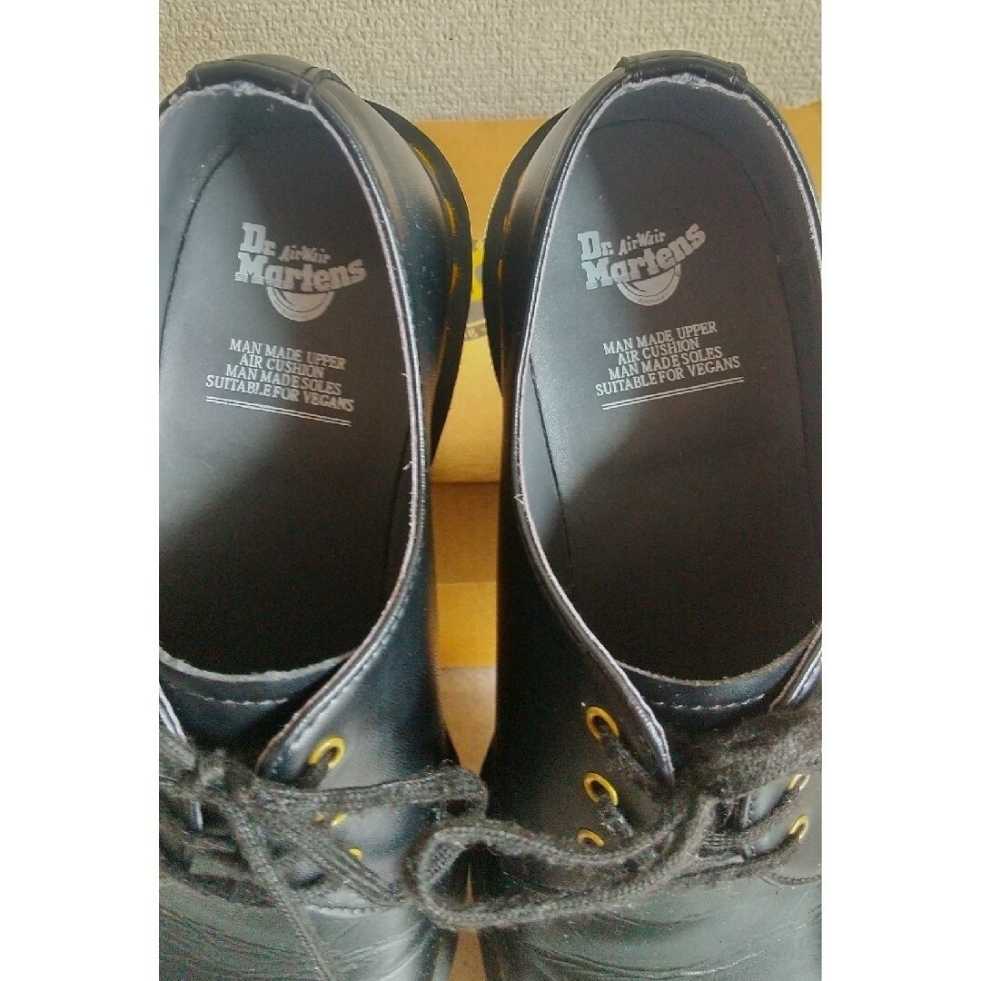 【美品★Dr.Martens ヴィーガン 】 3ホール ショップ袋付き