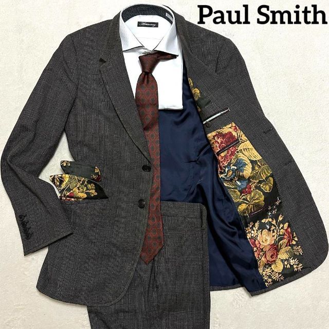 美品！！【レッソーナ生地】　ポールスミス　裏マルチ　スーツ　Paul Smith