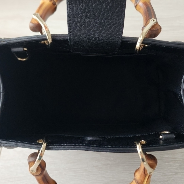 ♓超美品♓ グッチ バンブーショッパー レザー 2way ハンドショルダー