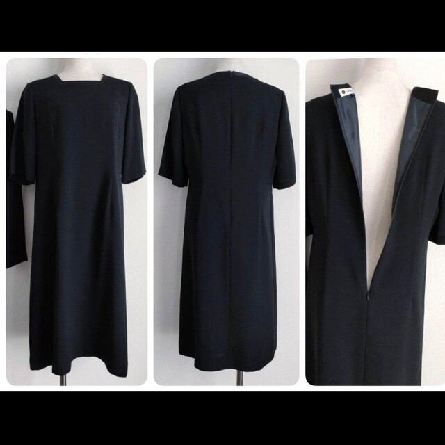 大きいサイズ 17号 CATLE CLUB ブラックフォーマル 高級礼服 喪服 レディースのフォーマル/ドレス(礼服/喪服)の商品写真