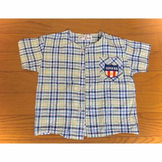 アカチャンホンポ(アカチャンホンポ)の(子供服)チェックシャツ　100(Tシャツ/カットソー)