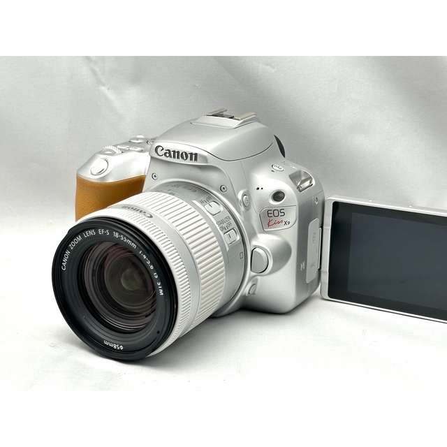 Canon EOS kiss x9 シルバー レンズキット♪Wifi標準搭載機♪の通販 by ...