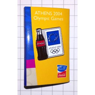 コカ・コーラ - コカ・コーラ 2004アテネオリンピック ピンバッジ