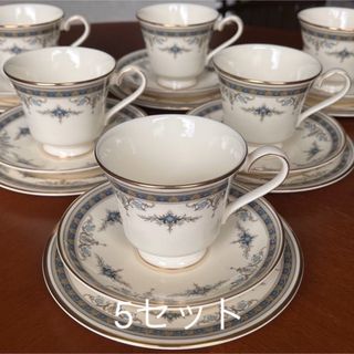 ミントン(MINTON)の【未使用美品】ミントン★GRASMERE★トリオ　5セット(食器)