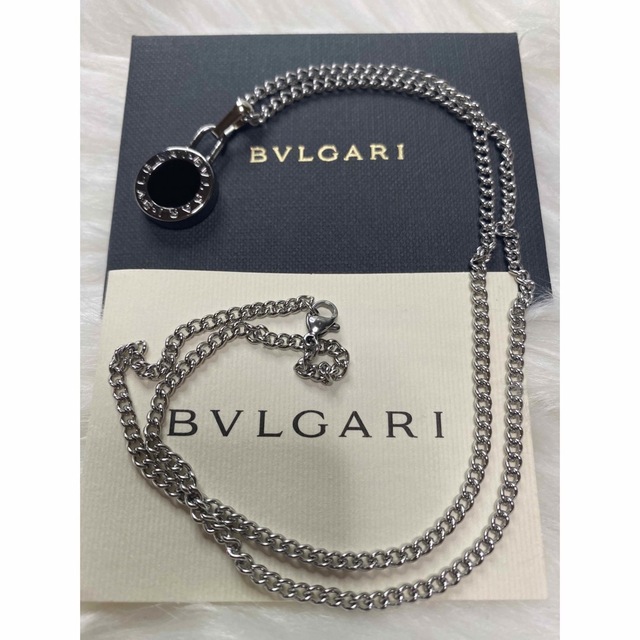 BVLGARI - 【新品正規品】BVLGARI ペンダント チャーム +チェーン 革紐 ...