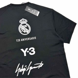 ワイスリー(Y-3)のS 新品 Y-3 レアルマドリード コラボ Y3 Tシャツ 120周年記念 限定(Tシャツ/カットソー(半袖/袖なし))