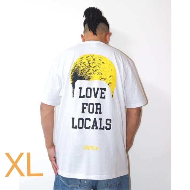 新品　SAPEur LOVE FOR LOCALS Tokyo限定　XLホワイト メンズのトップス(Tシャツ/カットソー(半袖/袖なし))の商品写真