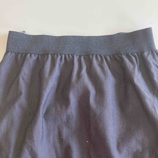 ウエストゴム フリルスカート レディースのスカート(ひざ丈スカート)の商品写真