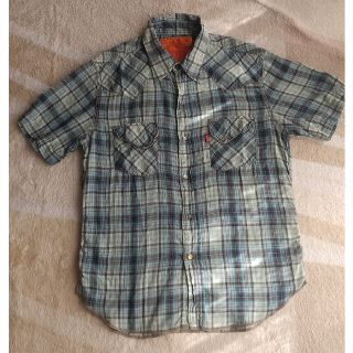 リーバイス(Levi's)のリーバイス シャツ 半袖 M チェック柄 アメカジ(シャツ)