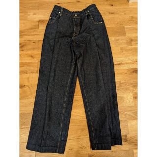 ネオンサイン(NEON SIGN)の【美品】ネオンサイン WIDE DENIM SLACKS -IN(デニム/ジーンズ)