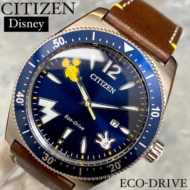 【定価4.7万円】新品CITIZEN×ディズニー エコドライブ ミッキーマウス