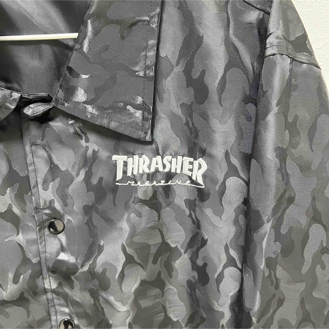 Thrasher迷彩柄コーチジャケット