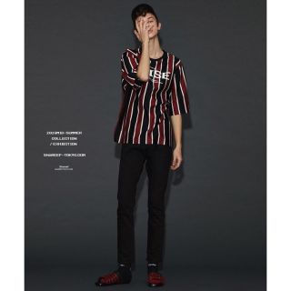 SHAREEF - SHAREEF 19SS STRIPE BIG-T 