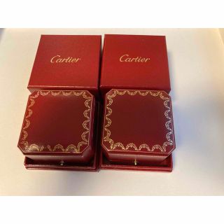 カルティエ(Cartier)のカルティエの指輪ケース　箱付き(小物入れ)