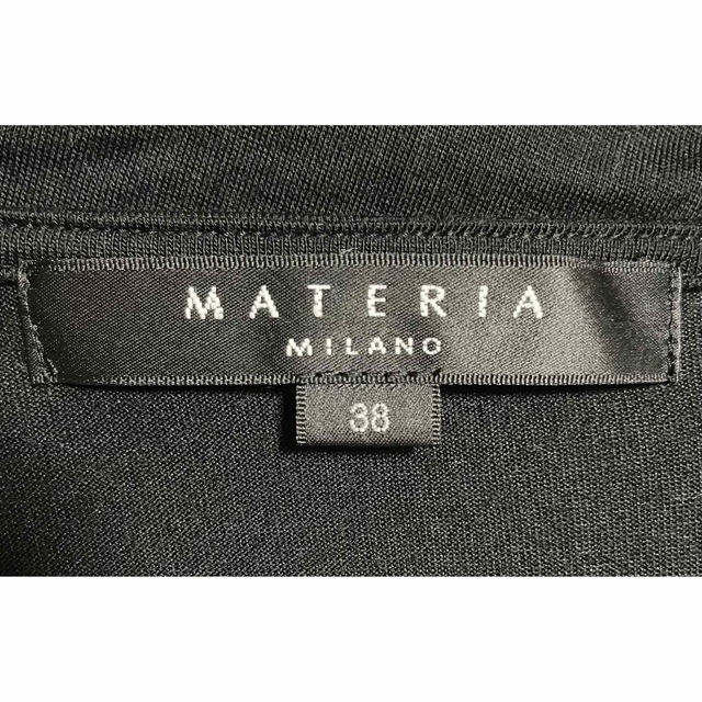MATERIA(マテリア)のMATERIA ビジュー 七分袖 カットソー レディースのトップス(カットソー(長袖/七分))の商品写真