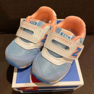 ニューバランス(New Balance)の【新品未使用!!】ニューバランス996 14cm ブルー ホワイト(スニーカー)