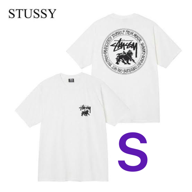 Stussy Lion Dot Pigment Dyed Tee 国内正規新品