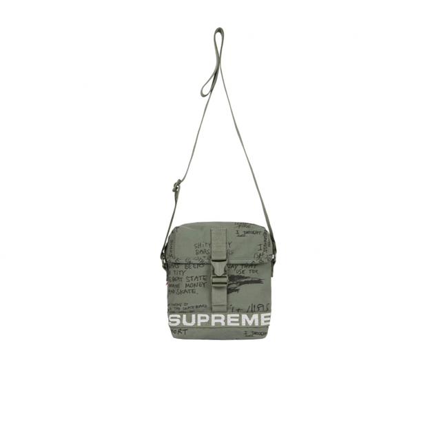 23SS Supreme Field Side Bag Olive Gonz