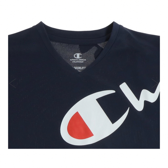 Champion(チャンピオン)の【新品・タグ付き】チャンピオン　プラクティス　Tシャツ　ネイビー　XS メンズのトップス(Tシャツ/カットソー(半袖/袖なし))の商品写真