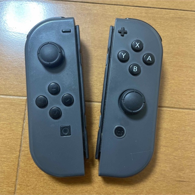 任天堂スイッチ　ジョイコン　グレー　左右2個セット　joy-con