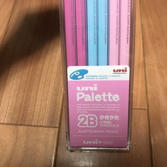 三菱鉛筆(ミツビシエンピツ)のuni Palette 鉛筆　2Ｂ　12本入り エンタメ/ホビーのアート用品(鉛筆)の商品写真