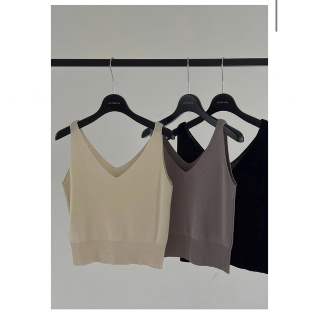 willfully graceful knit tankの通販 by aya's shop｜ラクマ