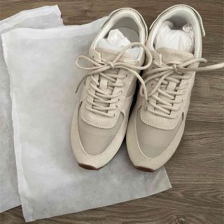 トゥデイフル(TODAYFUL)のTODAYFUL  Leather x Mesh Sneakers スニーカー(スニーカー)